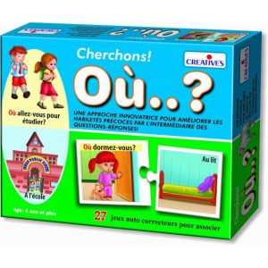 JEU EDUCATIF OU VIVENT-ILS ? CREATIVES