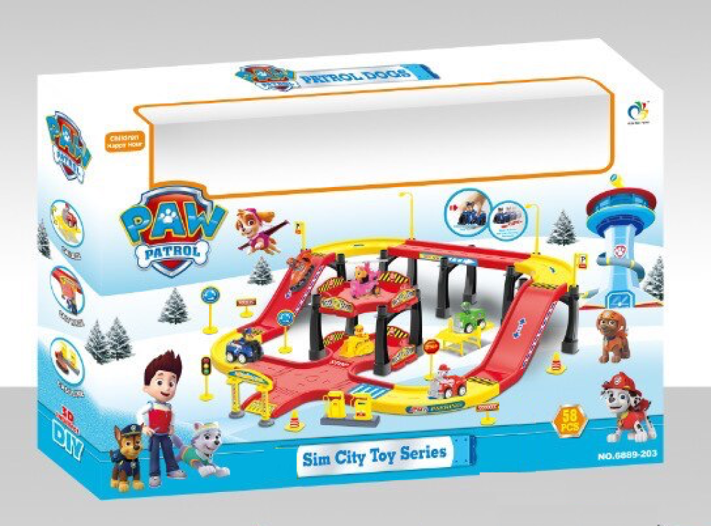 circuit voiture pat patrouille