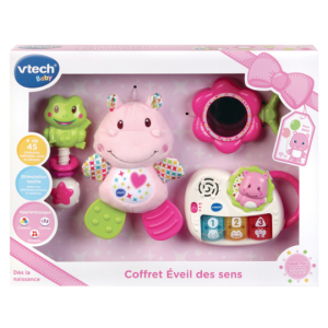 COFFRET NAISSANCE – ÉVEIL DES SENS ROSE – VTECH