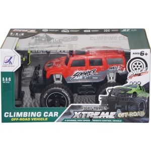 VOITURE 4X4 TOUT TERRAIN RC ROUGE