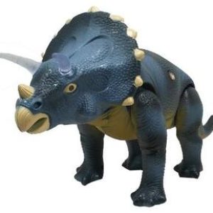 DINOSAURE TRICERATOPS TELECOMMANDE SONS LUMIERES ET MOUVEMENTS REELS