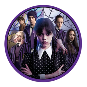 PACK DE DECORATION D’ANNIVERSAIRE COMPLET 91 PIECES THEME WEDNSDAY